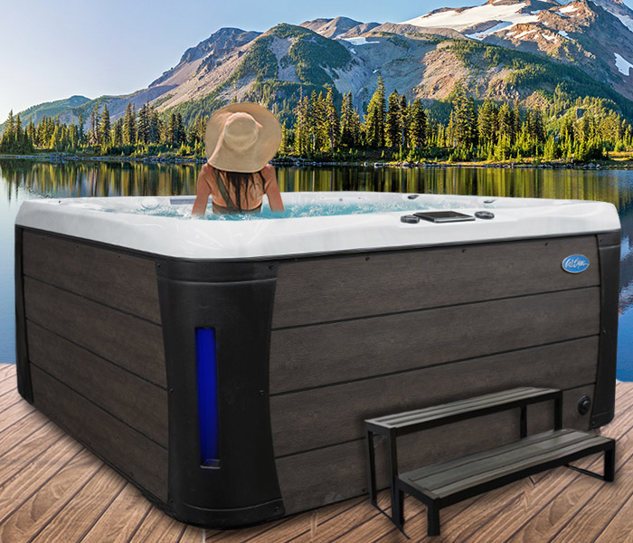 Calspas hot tub being used in a family setting - hot tubs spas for sale Michigan Center